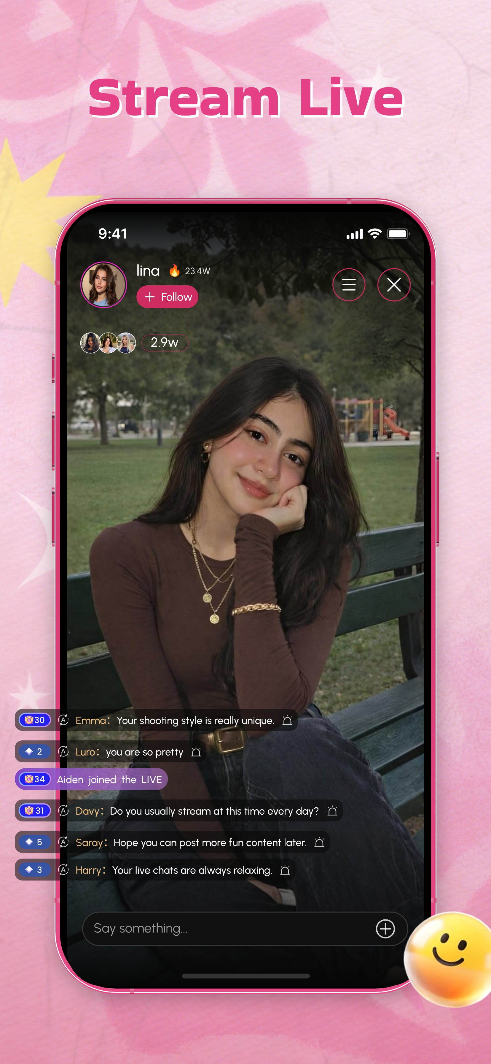 Huma live streaming